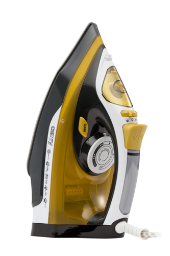 Adler CR 5029 &aring;ngstrykj&auml;rn, 3000 W, svart, gul