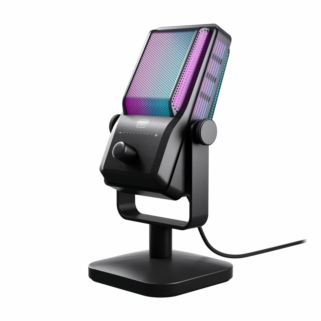 Cherry Xtrfy NGALE R USB -mikrofoni, musta