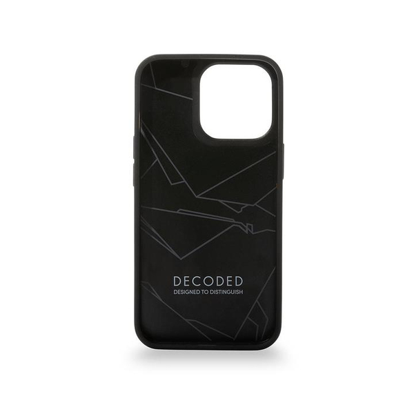 Decoded Leather Detachable, iPhone 13 Pro - pl&aring;nboksfodral, Matte Navy