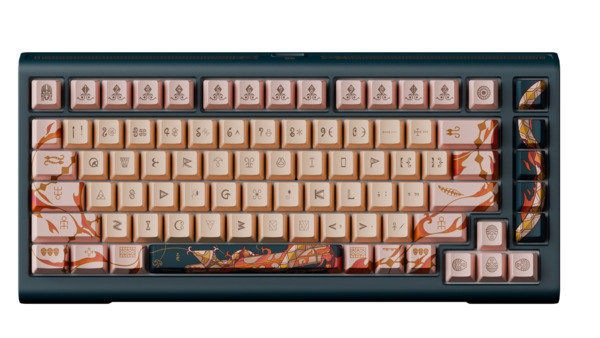 Ducky Year of the Snake 2025 Limited Edition Mechanical Gaming Keyboard, Cherry MX2A, Beige