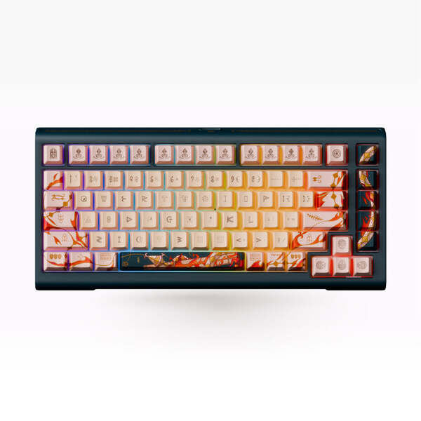 Ducky Year of the Snake 2025 Limited Edition mekaniskt speltangentbord, Cherry MX2A, beige