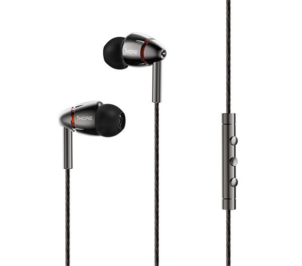 1More Quad Driver In-Ear Headphones THX Certified, Hi-Res Audio, Mic3