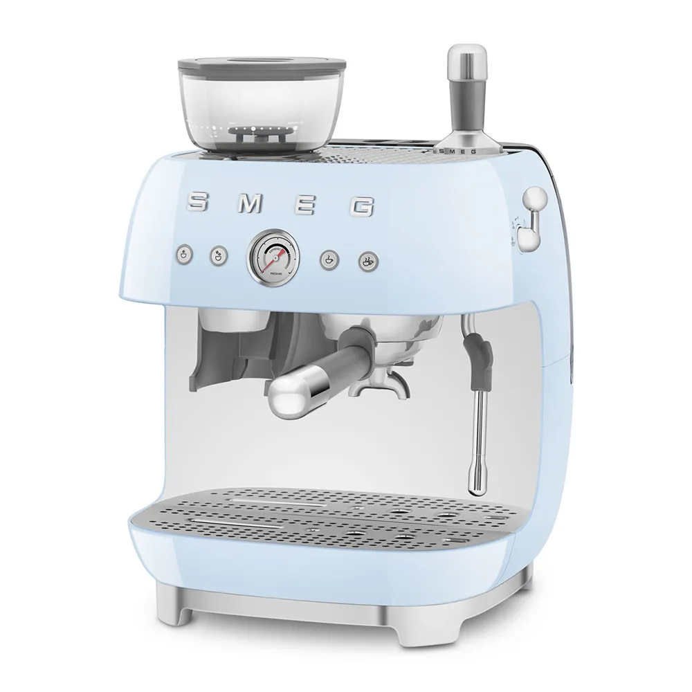 Smeg 50's Style EGF03PBEU - espressomaskin, Blå