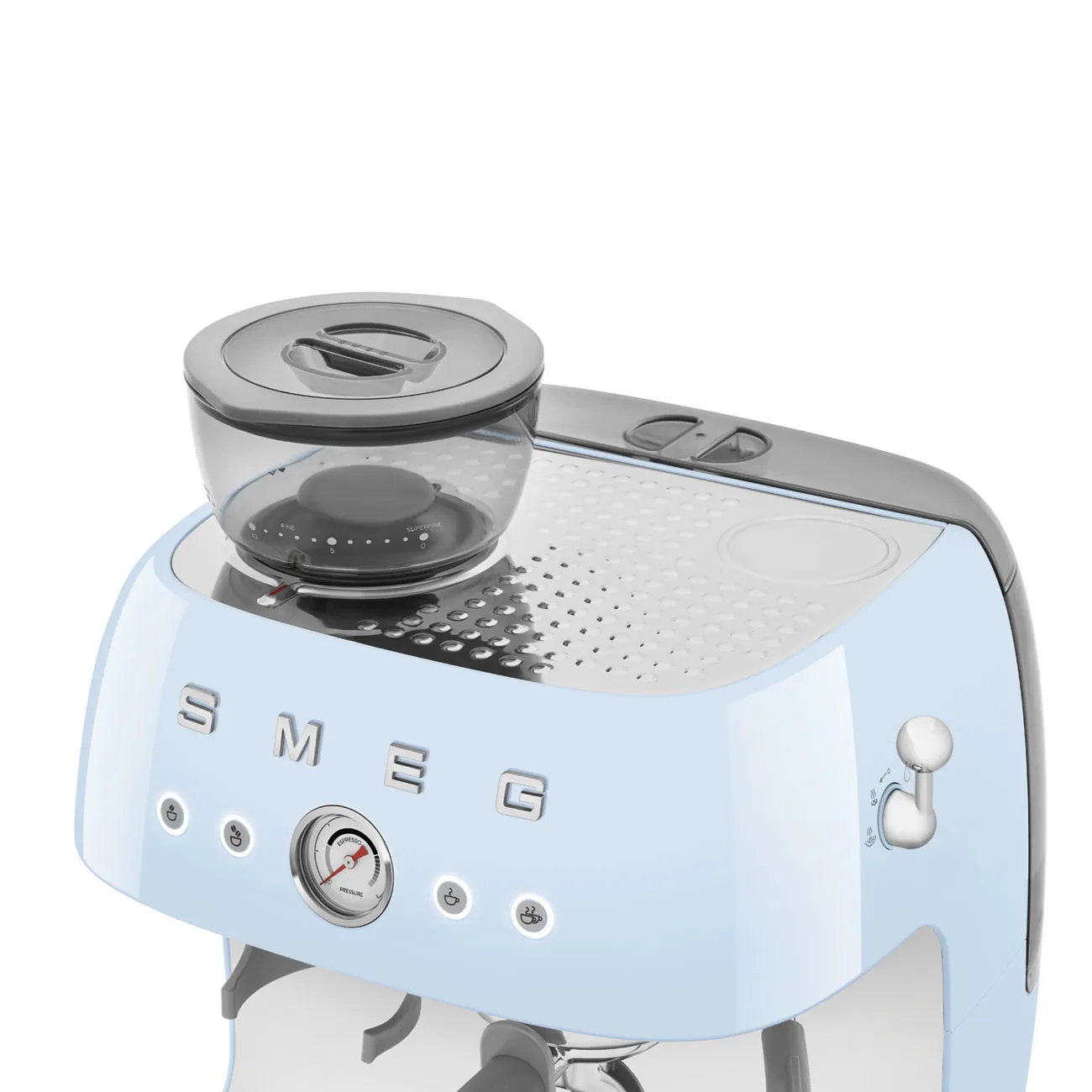 Smeg 50's Style EGF03PBEU - espresso machine, Blue