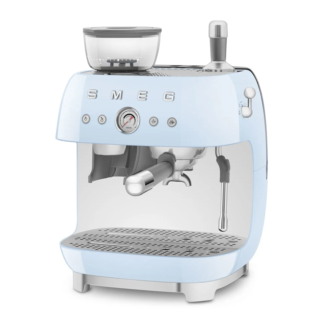 Smeg 50's Style EGF03PBEU - espresso machine, Blue