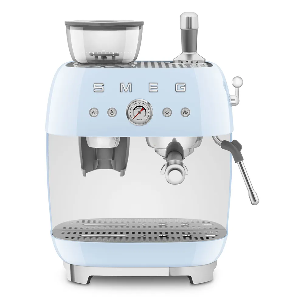 Smeg 50's Style EGF03PBEU - espresso machine, Blue
