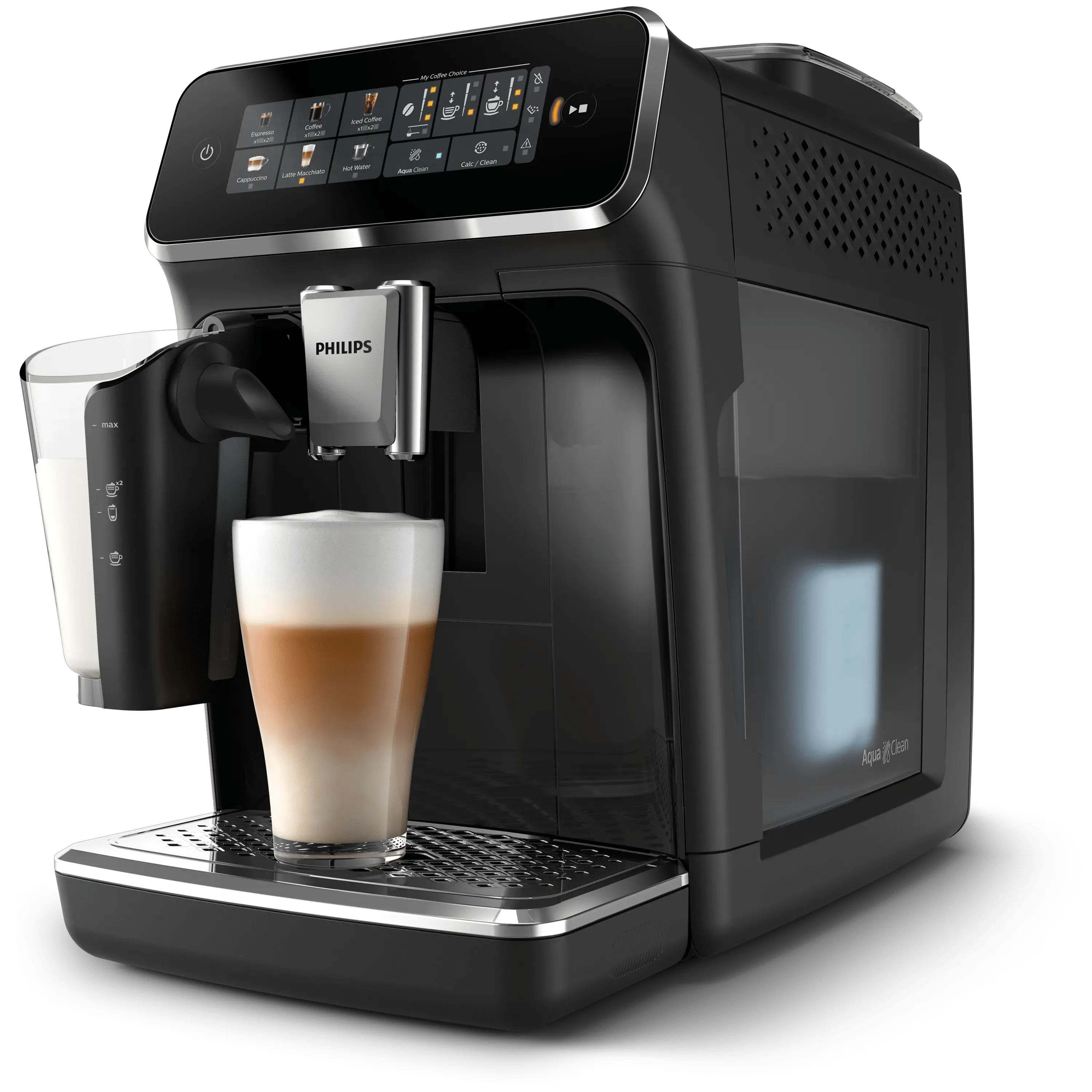 Philips Series 3300 EP3341/50 helautomatisk espressomaskin, Glossy black