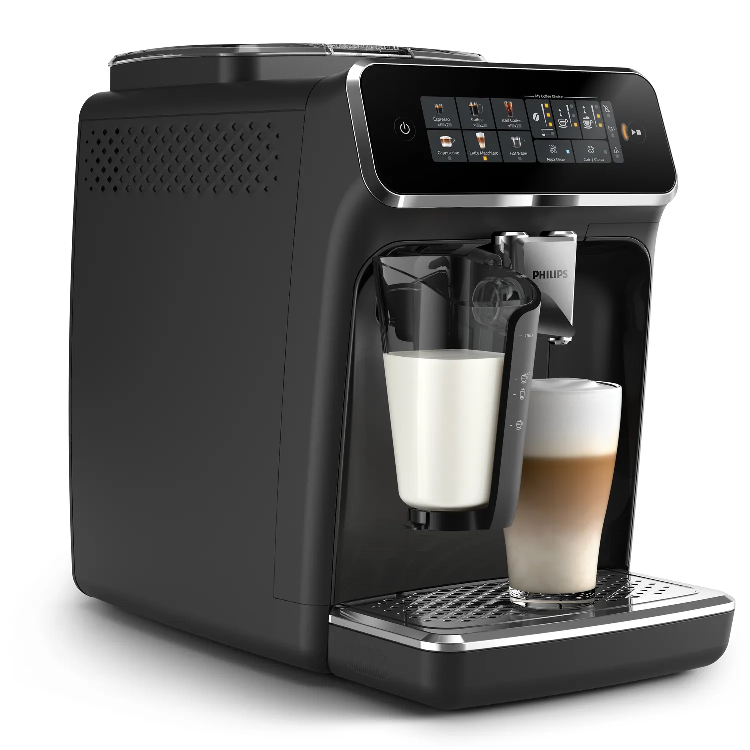 Philips Series 3300 EP3341/50 helautomatisk espressomaskin, Glossy black