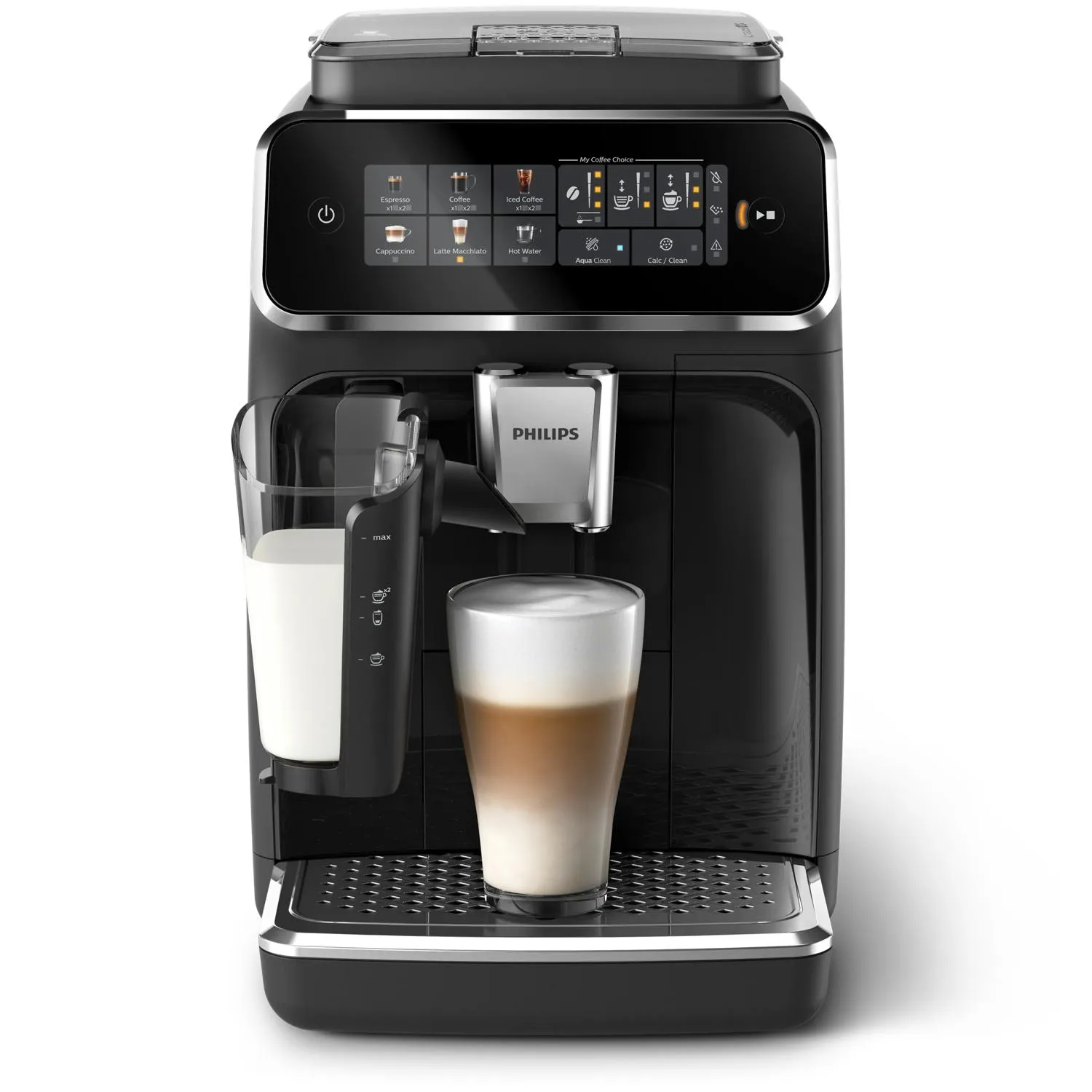 Philips Series 3300 EP3341/50 helautomatisk espressomaskin, Glossy black