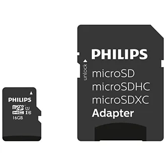 Philips Micro SDHC Card 32GB Class 10 UHS-I U1 incl. Adapter