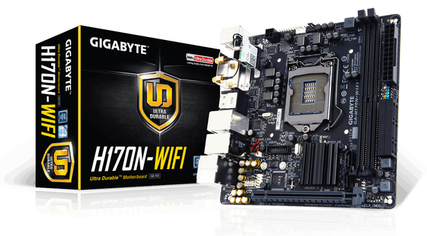 Gigabyte H170N, mini-ITX -emolevy