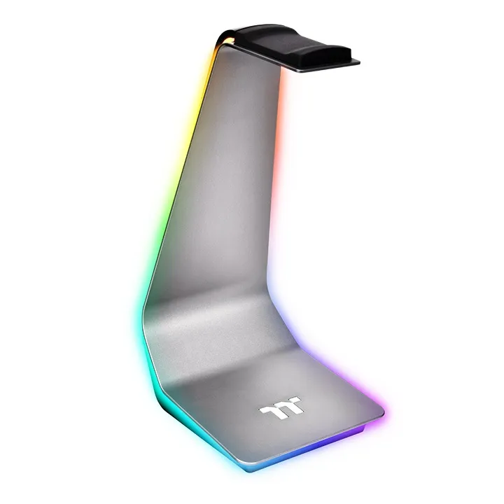 Thermaltake ARGENT HS1 RGB Gaming Headset Stand, Space Grey Thermaltake ARGENT HS1 RGB Gaming Headset Stand, Space Grey