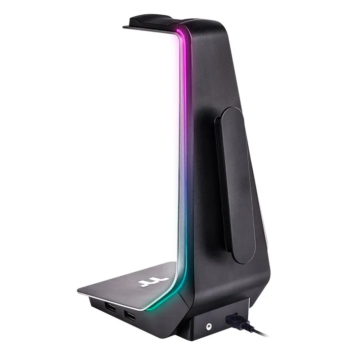 Thermaltake ARGENT HS1 RGB Gaming Headset Stand, Space Grey Thermaltake ARGENT HS1 RGB Gaming Headset Stand, Space Grey