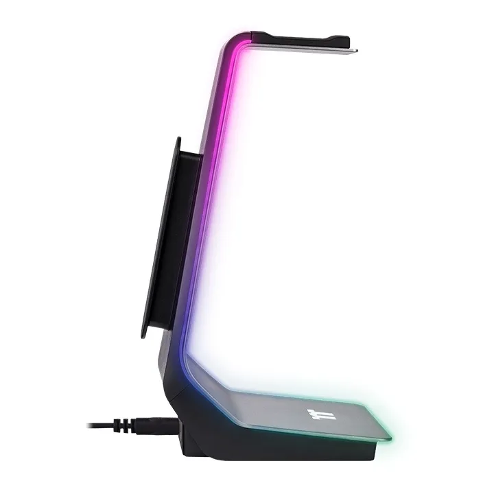 Thermaltake ARGENT HS1 RGB Gaming Headset Stand, Space Grey Thermaltake ARGENT HS1 RGB Gaming Headset Stand, Space Grey