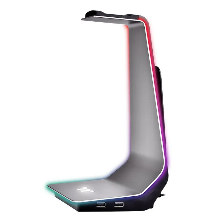 Thermaltake ARGENT HS1 RGB Gaming Headset Stand, Space Grey Thermaltake ARGENT HS1 RGB Gaming Headset Stand, Space Grey