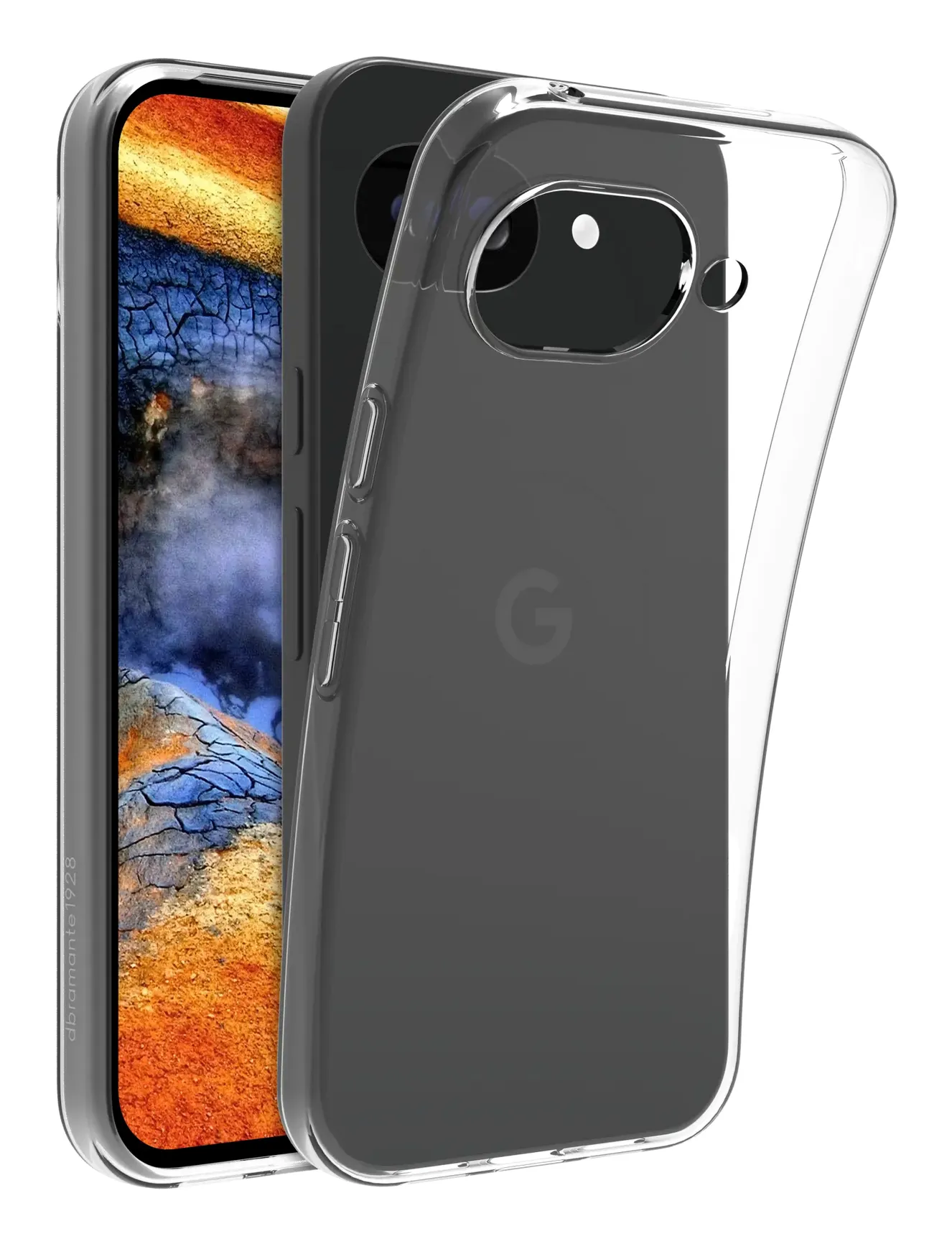 dbramante1928 Greenland Case for Google Pixel 10a, Clear
