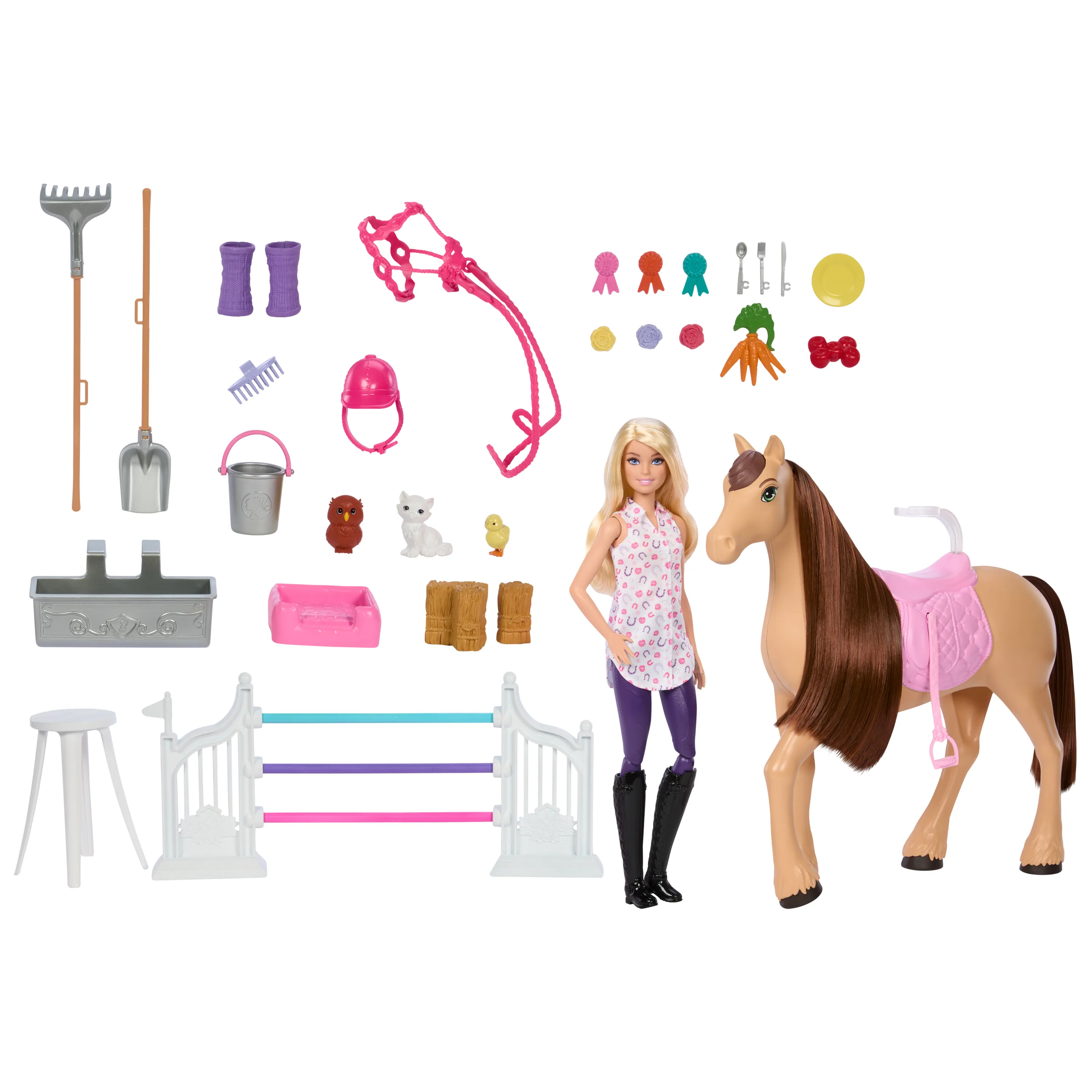 Mattel Barbie Mysteries: The Great Horse Chase - Ultimate Horse Stall, Play Building