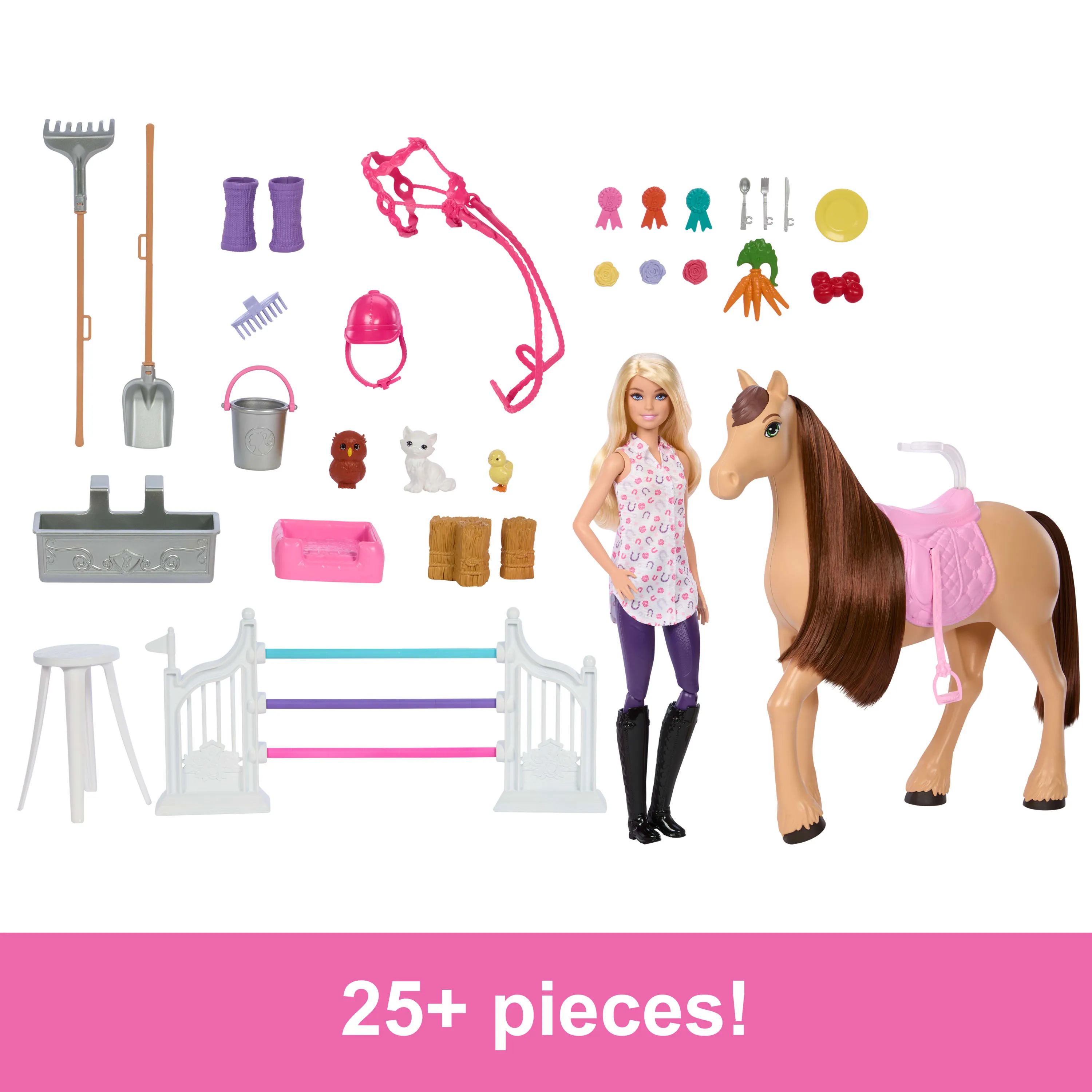 Mattel Barbie Mysteries: The Great Horse Chase - Ultimate Horse Stall, Play Building