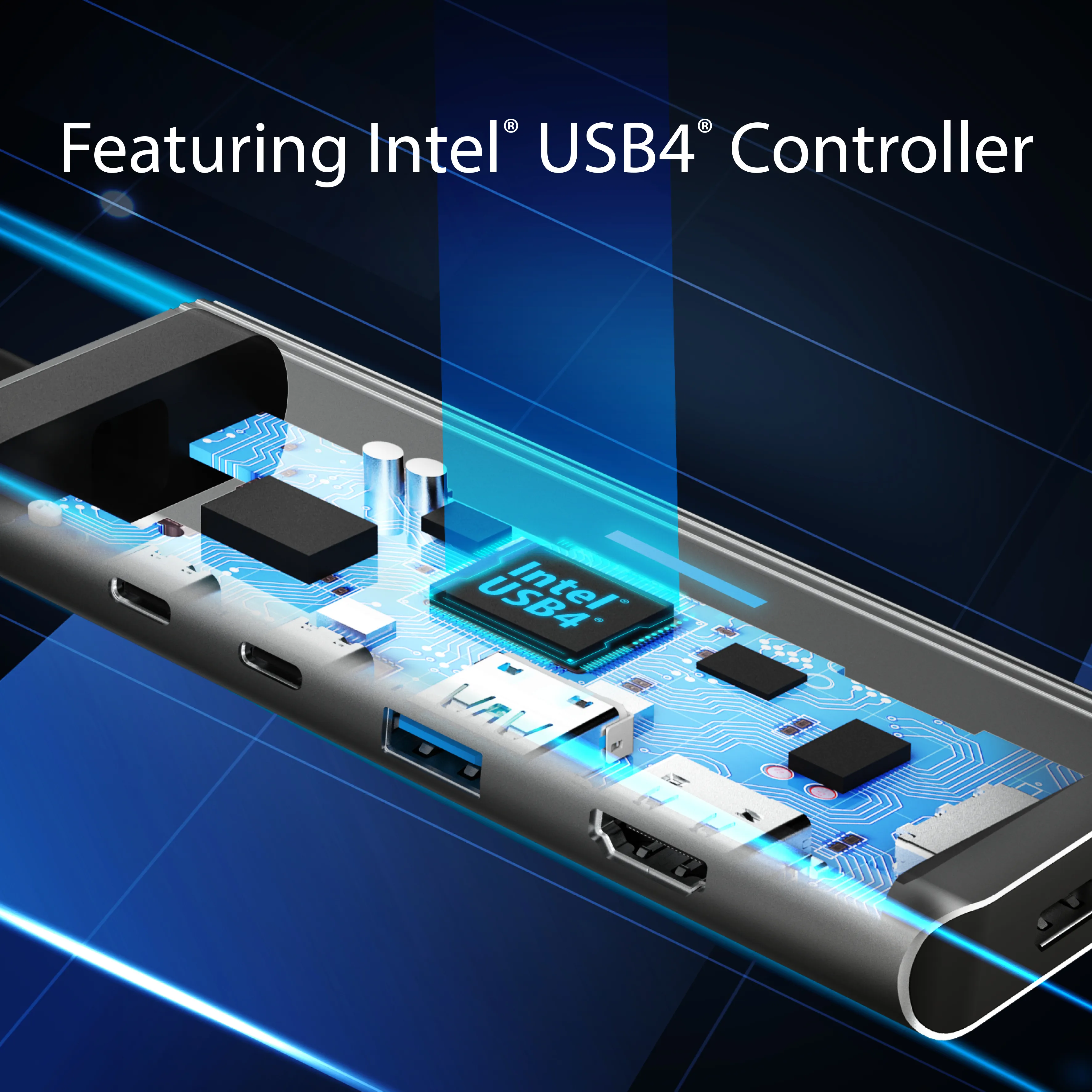 J5 Create USB4 DUAL 4K MULTI-PORT HUB