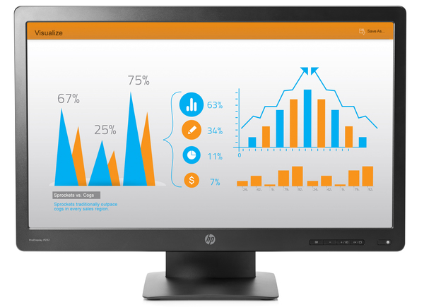 HP 23" ProDisplay P232, Full HD, TN - monitor