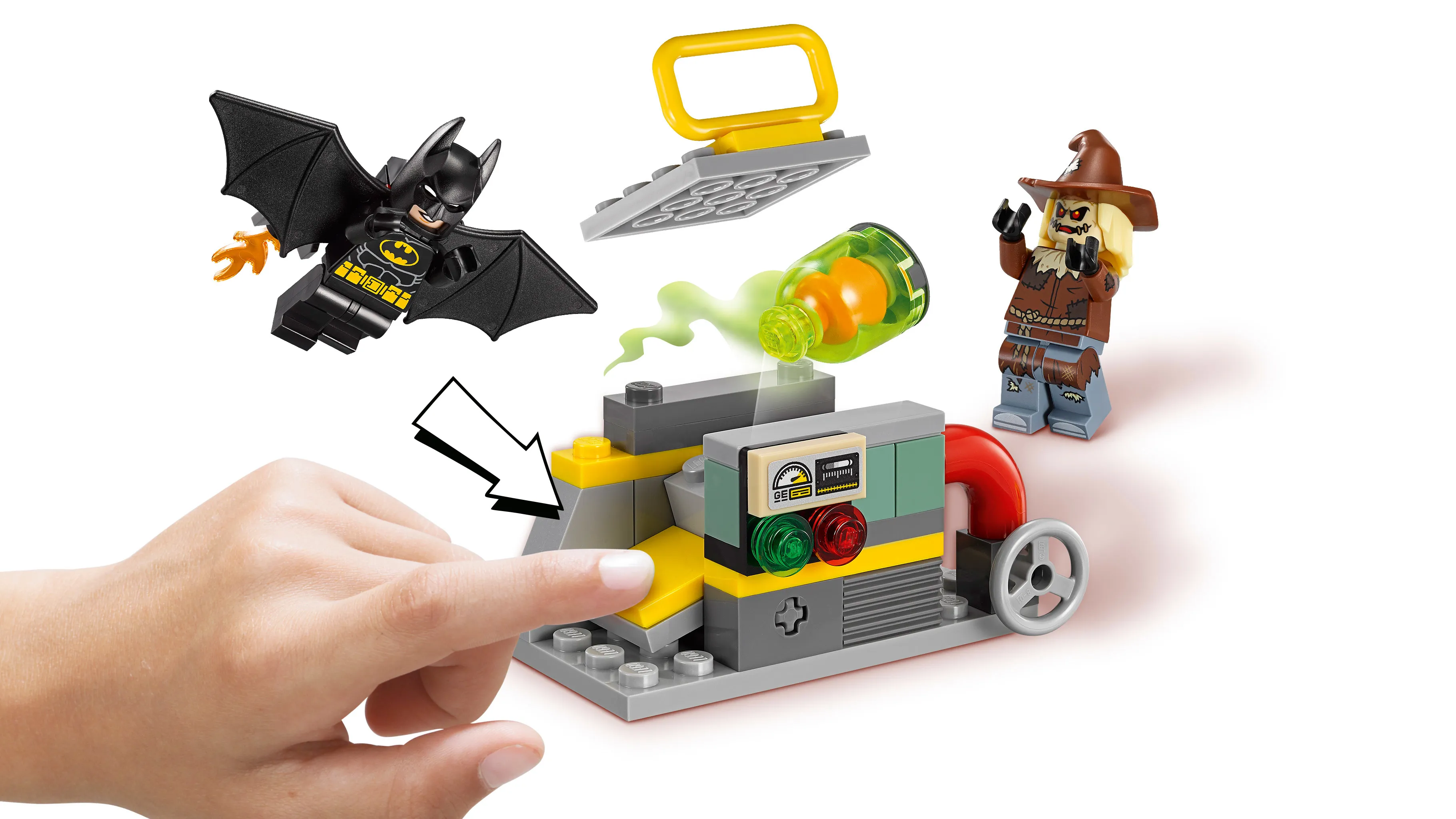Lego Batman - Scarecrow Fearful Face-off