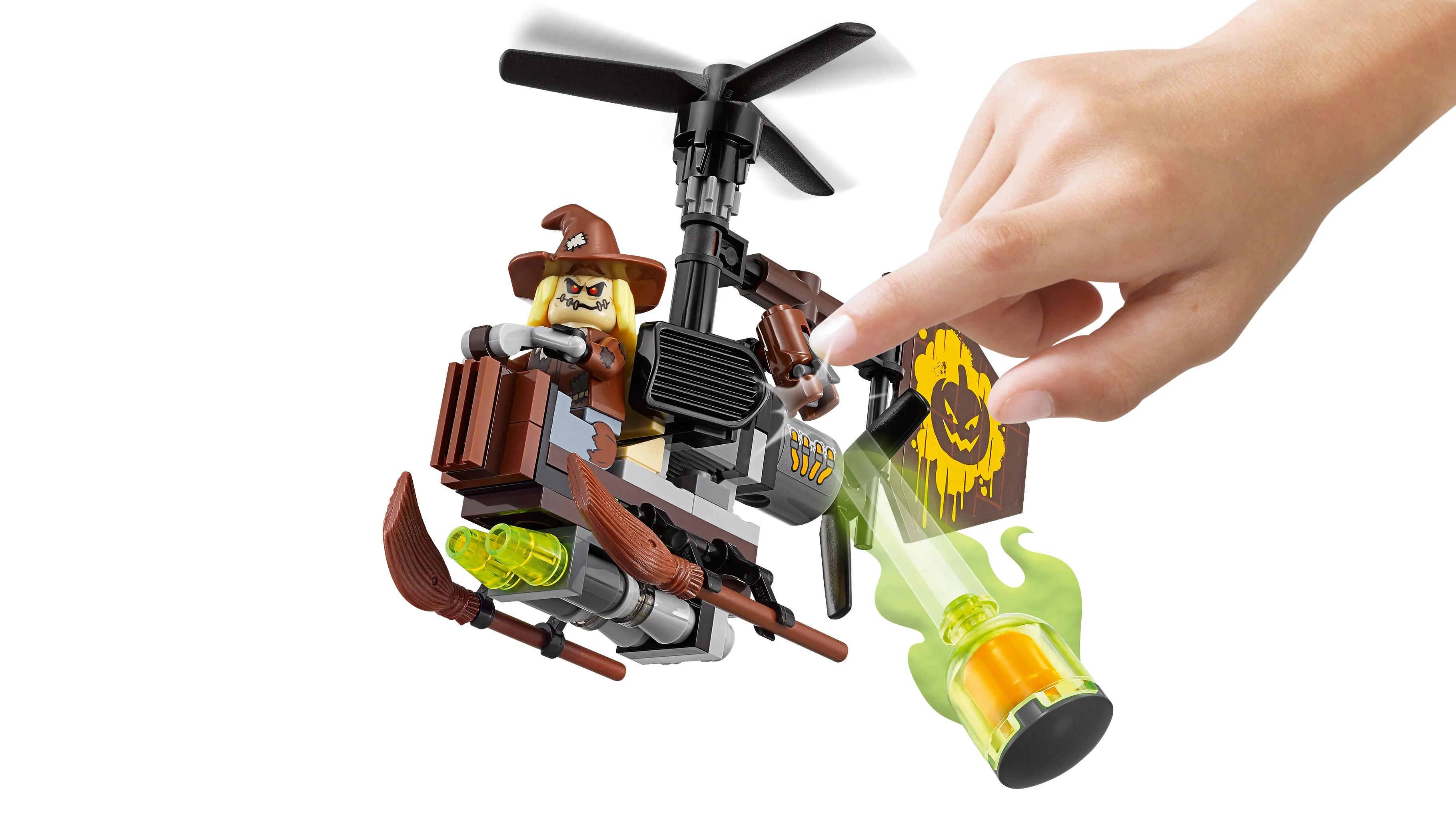 Lego Batman - Scarecrow Fearful Face-off