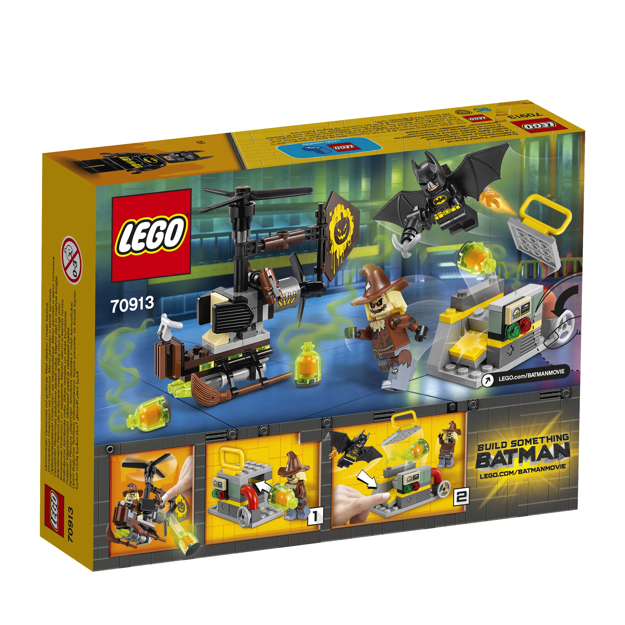 Lego Batman - Scarecrow Fearful Face-off
