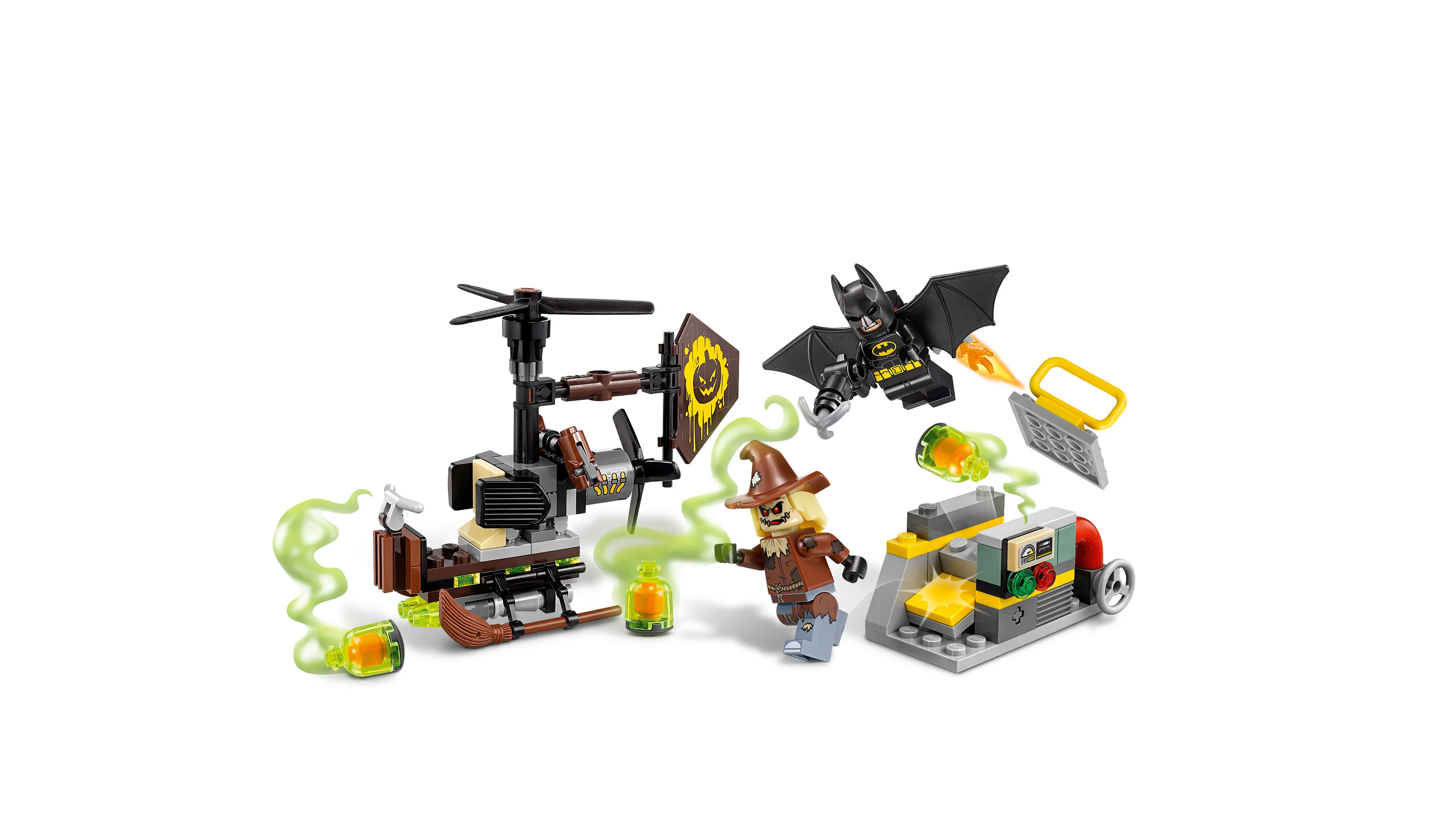 Lego Batman - Scarecrow Fearful Face-off