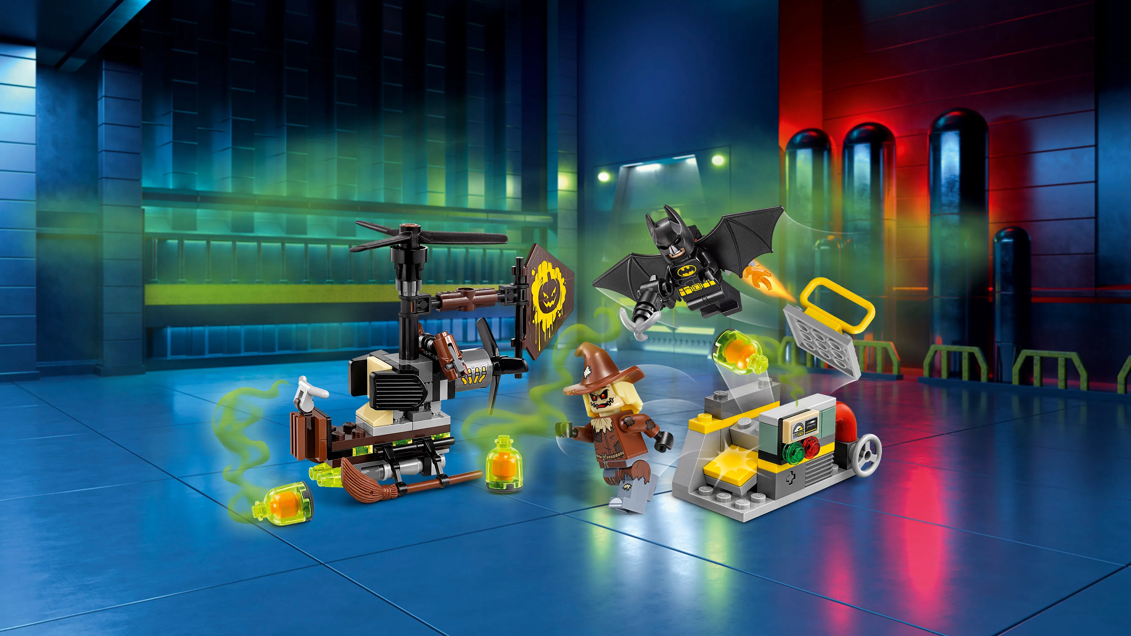 Lego Batman - Scarecrow Fearful Face-off