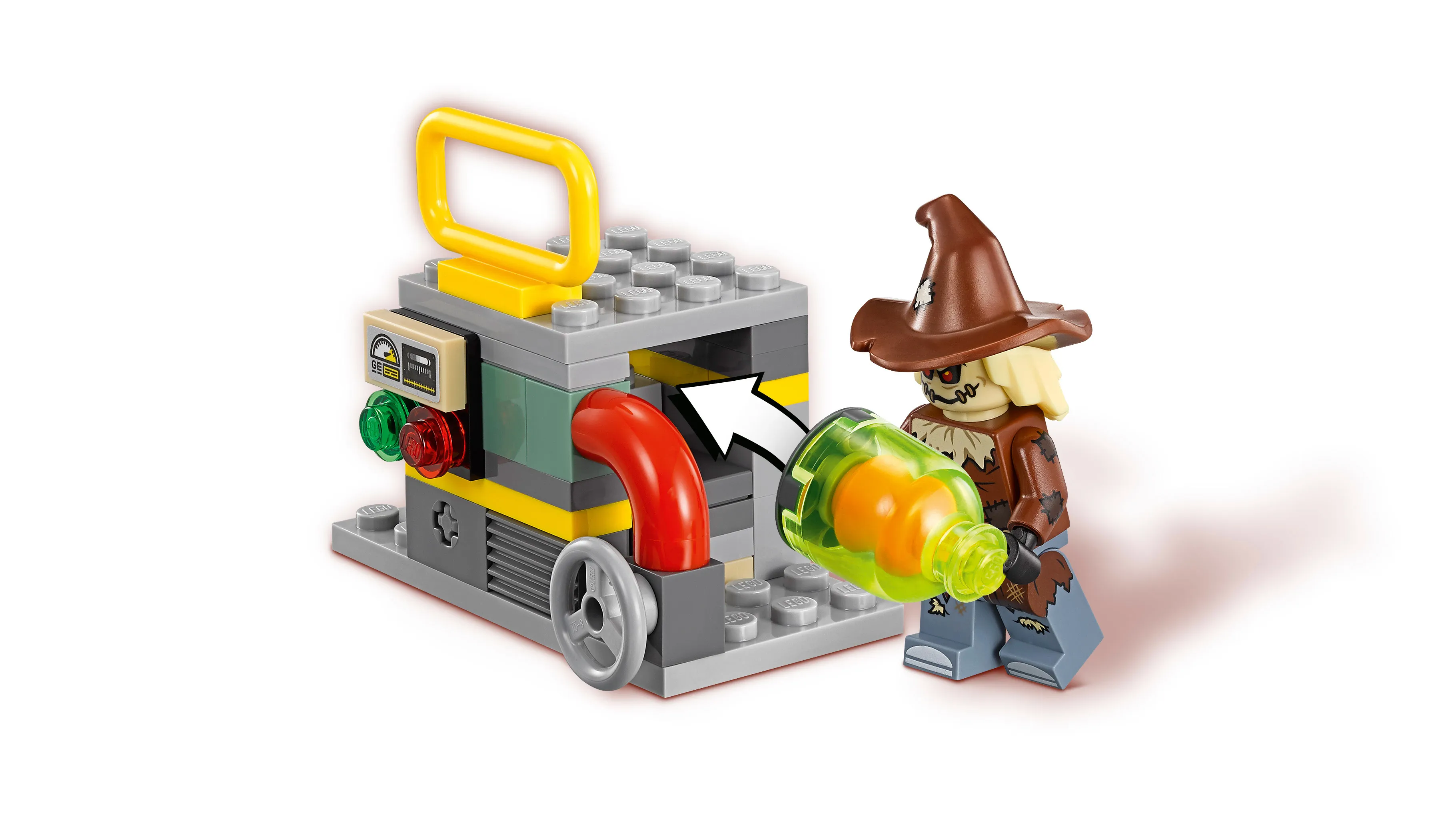 Lego Batman - Scarecrow Fearful Face-off