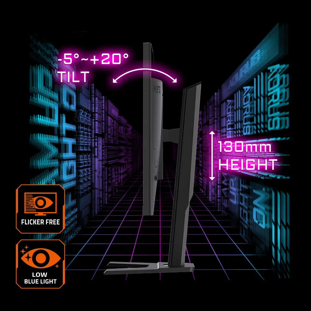 Gigabyte 27&quot; M27Q QHD, SS-IPS - gaming monitor