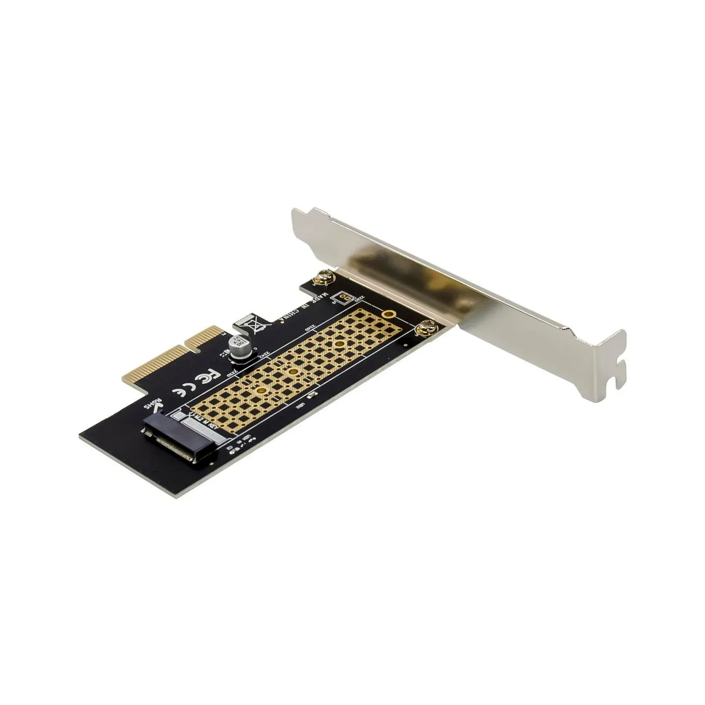 PCIe x4 M.2 NVMe SSD Adapter
