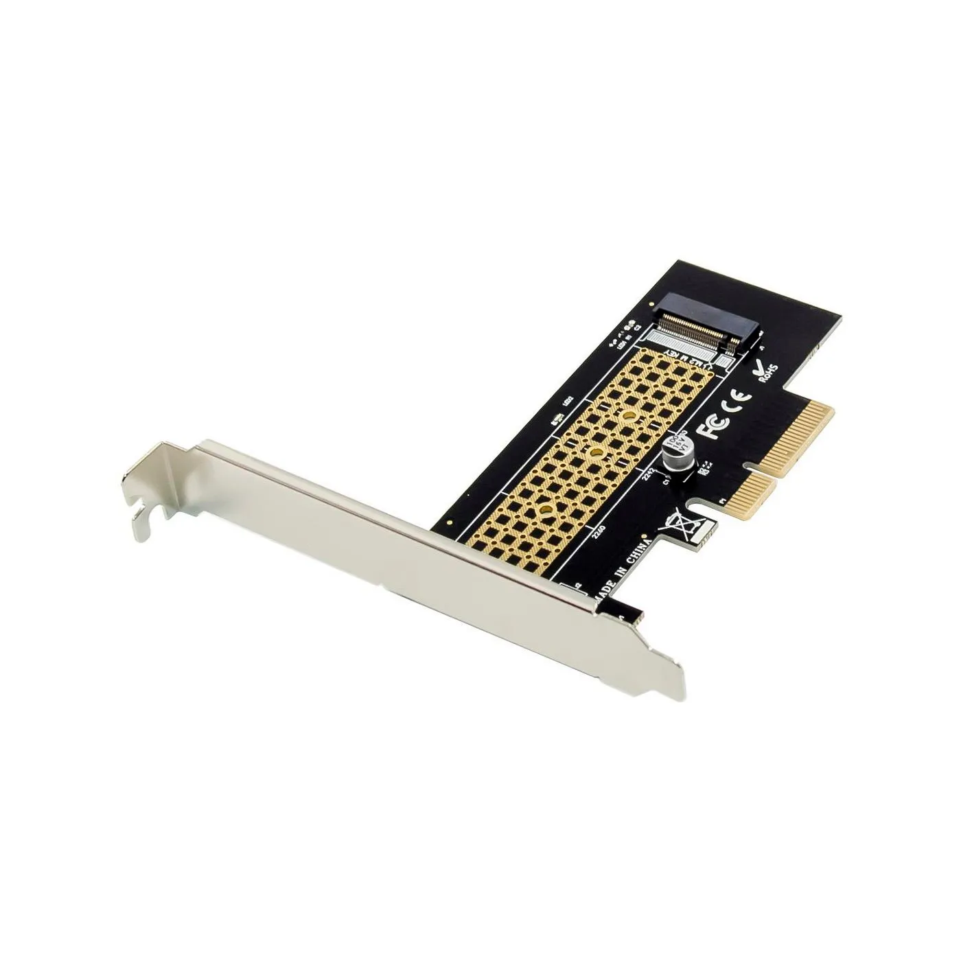 PCIe x4 M.2 NVMe SSD Adapter