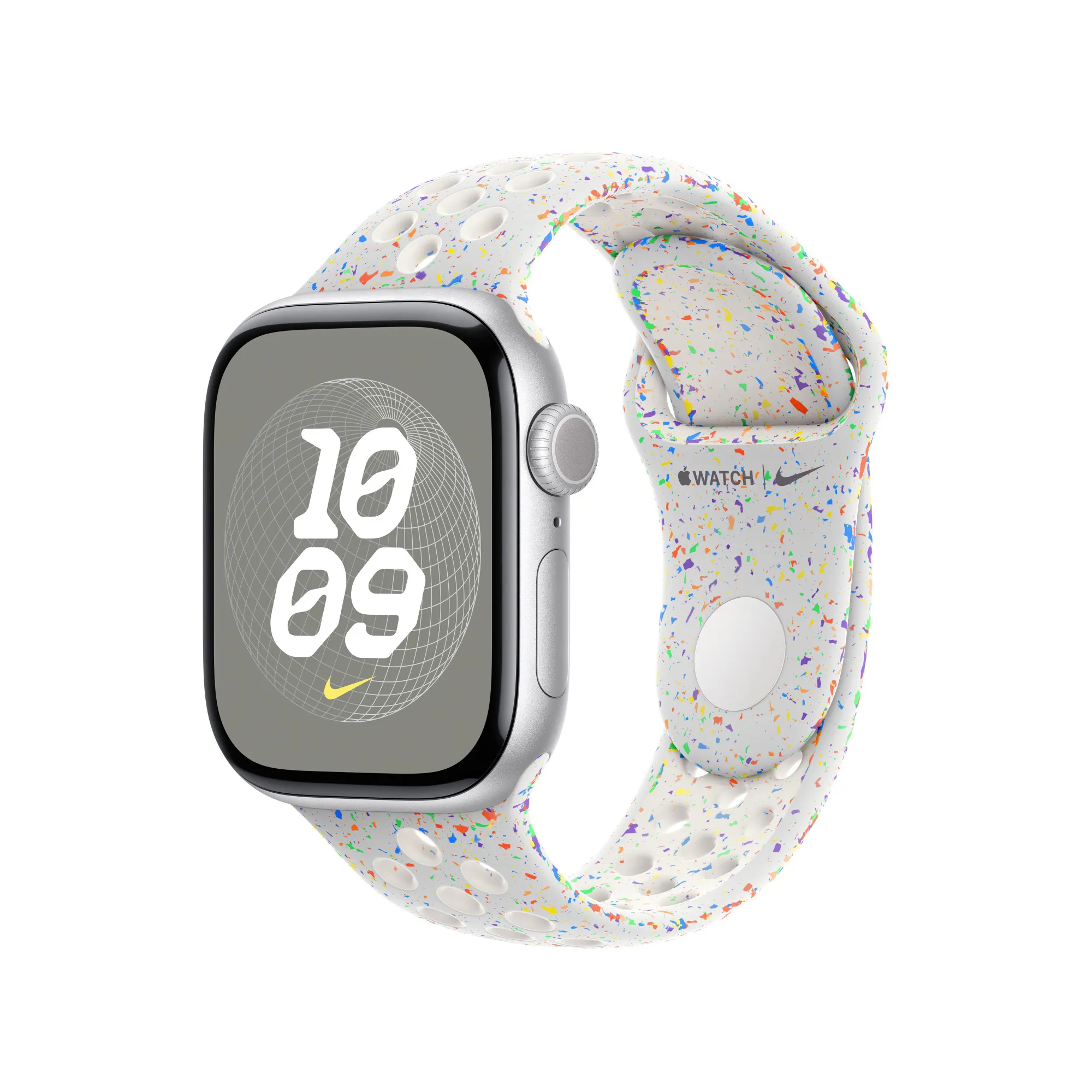 APPLE 42mm Pure Platinum Nike Sport Band - M/L