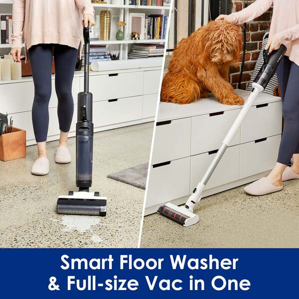 Tineco Floor One S5 Combo Plus (N20003) -m&auml;rk&auml;-kuivaimuri 2.5 Ah, hopea