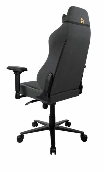 Arozzi Primo Weaved Fabric - gaming chair, black/gold