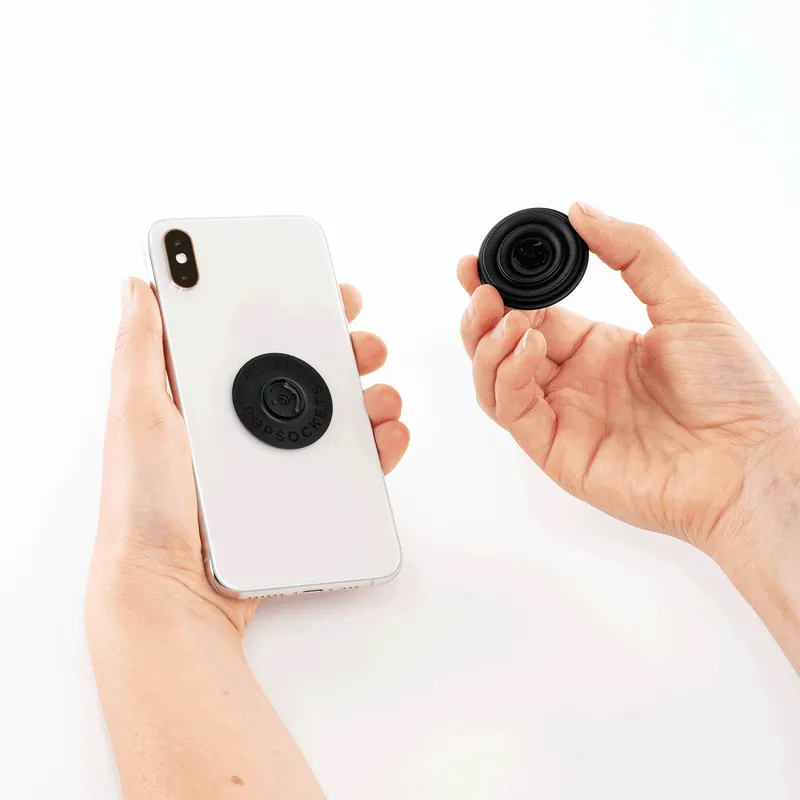 POPSOCKETS Pressed Flower Larkspur Avtagbart Grip med St&auml;llfunktion Premium
