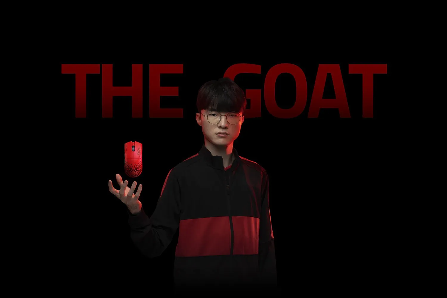 Razer Viper V3 Pro Faker Edition -langaton pelihiiri, punainen