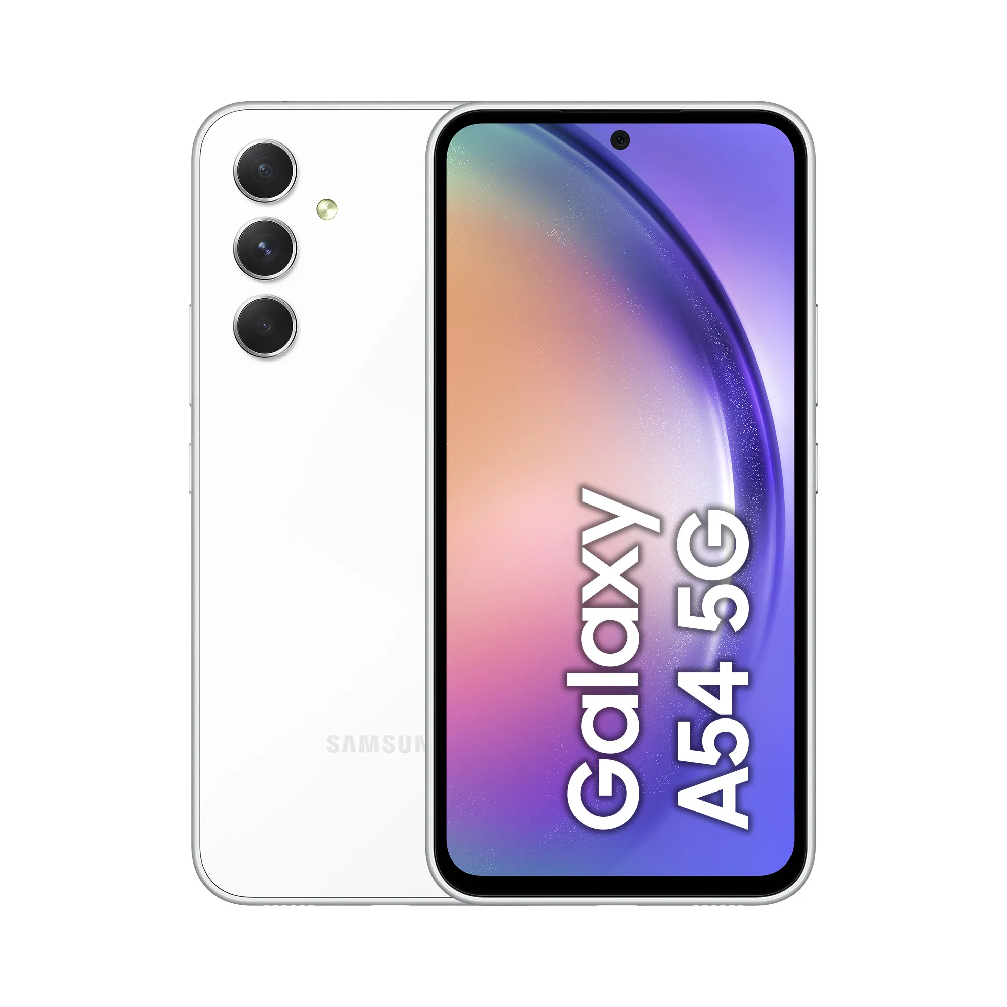 Samsung Galaxy A54 5G 256/8 Gt -Android-puhelin, Valkoinen