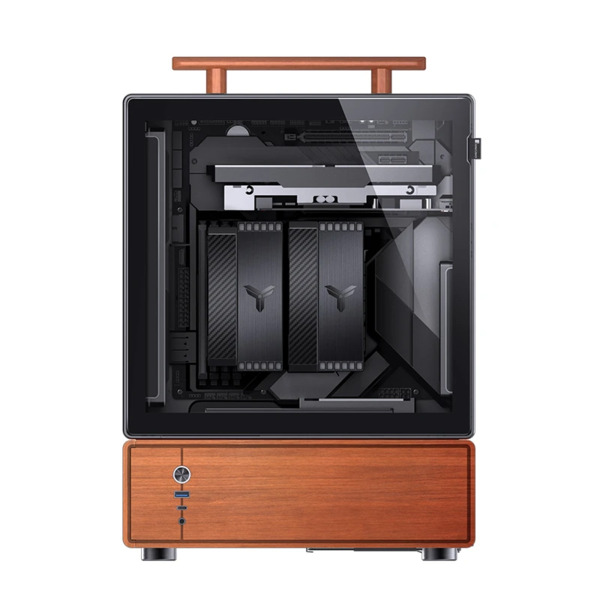 Jonsbo T7 Midi-Tower Case with window, Black