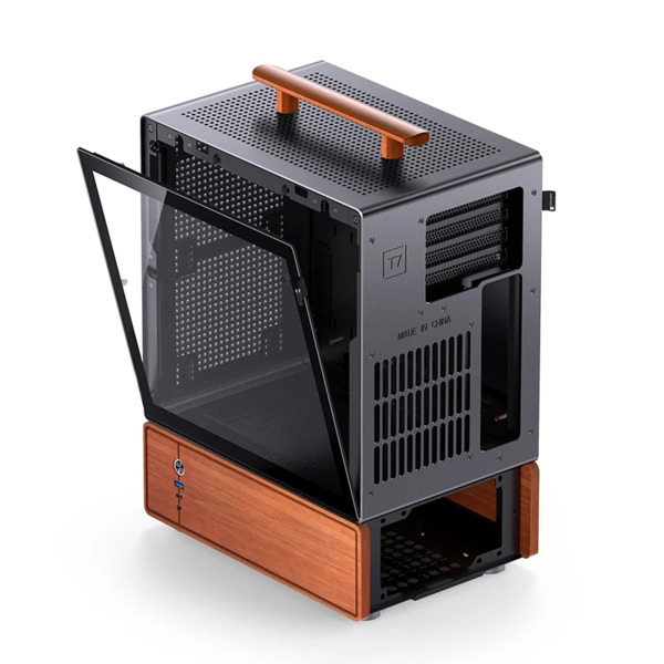 Jonsbo T7 Midi-Tower Case with window, Black