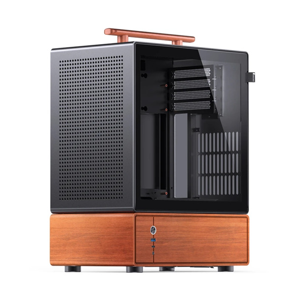 Jonsbo T7 Midi-Tower Case with window, Black