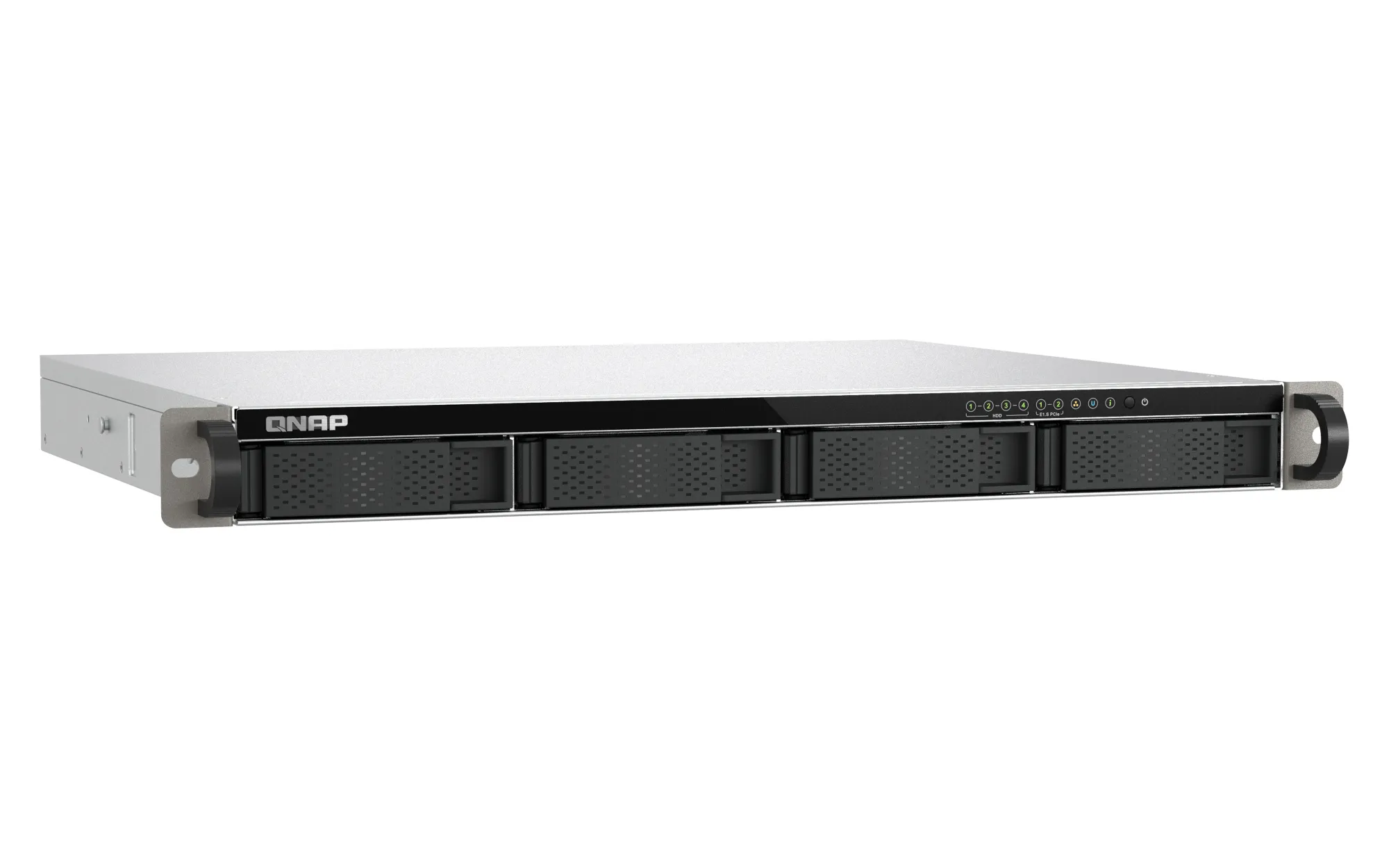 QNAP TS-H665U-RP-8G - Rackmonterad NAS-server, Svart