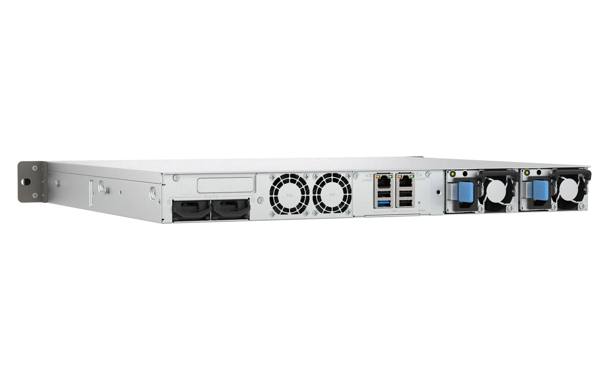 QNAP TS-H665U-RP-8G - Rackmonterad NAS-server, Svart