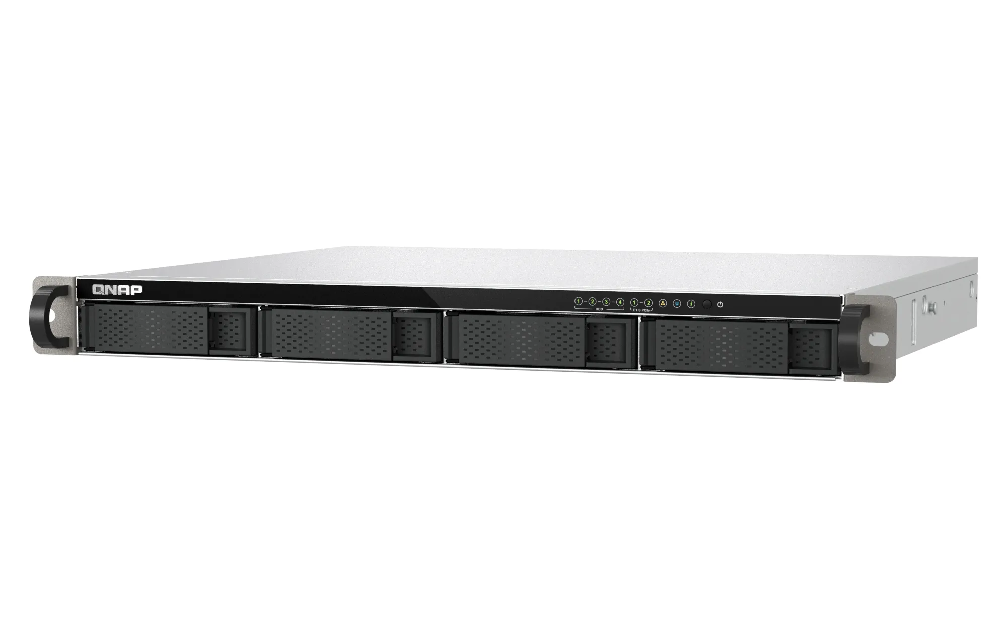 QNAP TS-H665U-RP-8G - Rackmonterad NAS-server, Svart