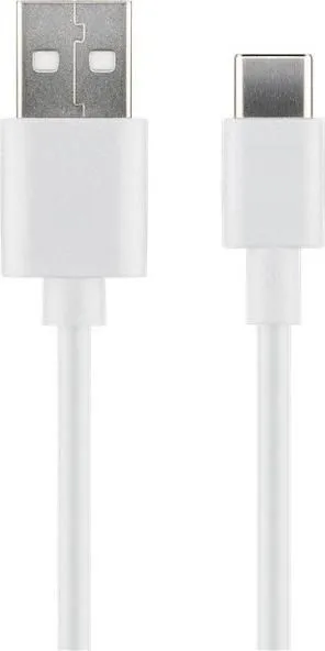 MicroConnect USB-A – USB-C 3.1 Gen 1 - cable, 3 m, White