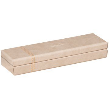 Rhodiarama pencil box 21x5,5x3cm Beige