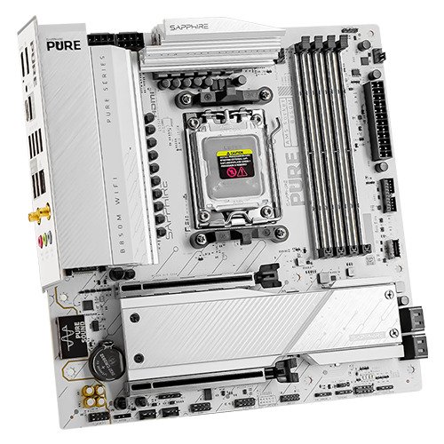 Sapphire Pure B850M WIFI AM5 mATX Motherboard