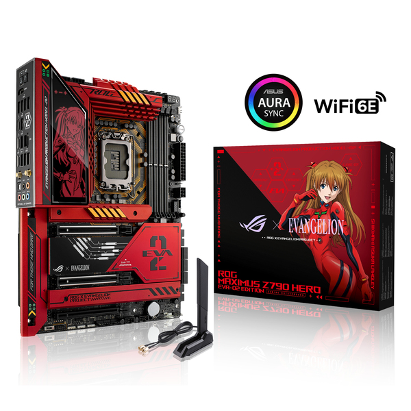 Asus ROG MAXIMUS Z790 HERO EVA-02 EDITION ATX - moderkort