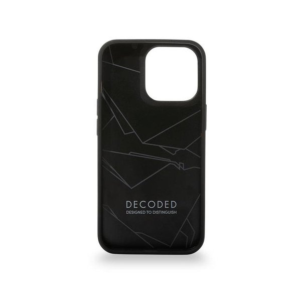 Decoded Leather Detachable, iPhone 13 Pro - pl&aring;nboksfodral, Matte Navy